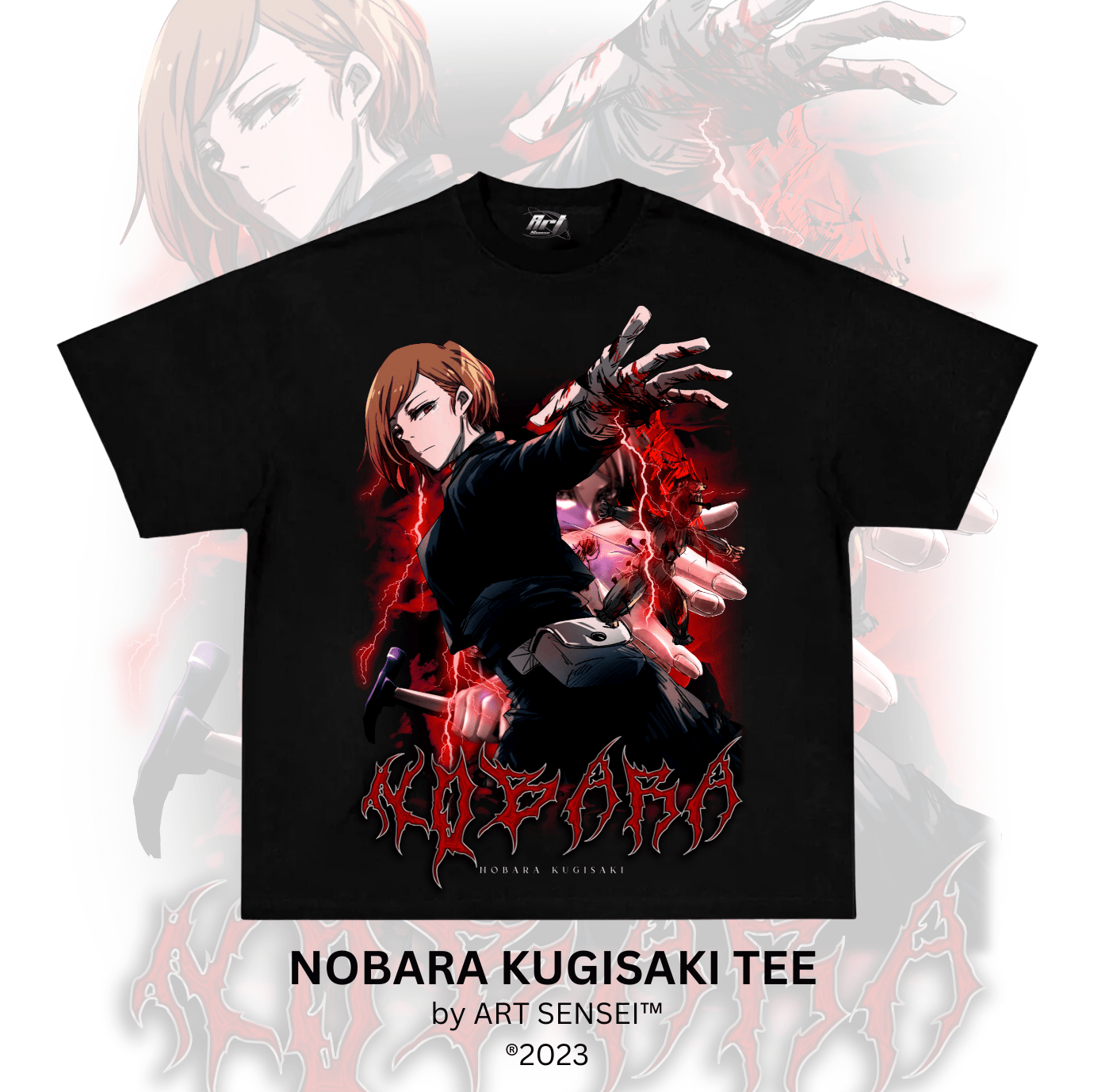 Art Sensei BLACK / S NOBARA KUGISAKI TEE (B)