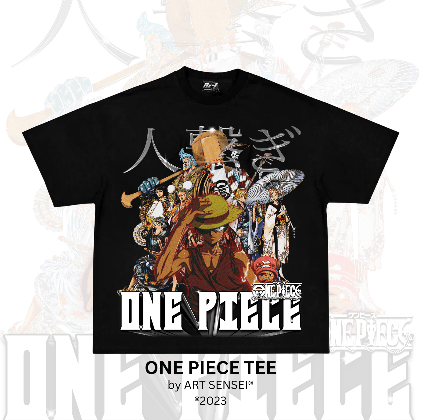 Art Sensei BLACK / S ONE PIECE TEE (B)