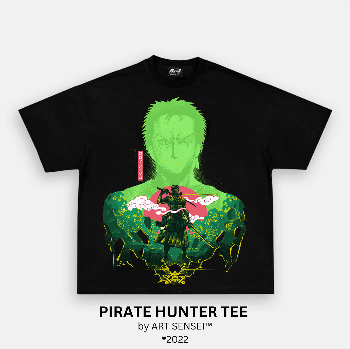 Art Sensei BLACK / S PIRATE HUNTER TEE (B)