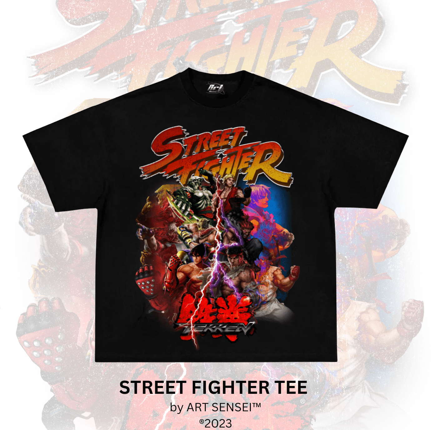 Art Sensei STREET FIGHTER TEE (B)