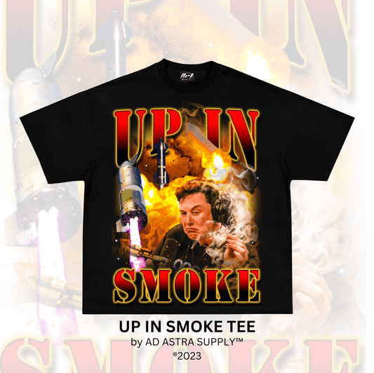 Art Sensei BLACK / S UP IN SMOKE TEE