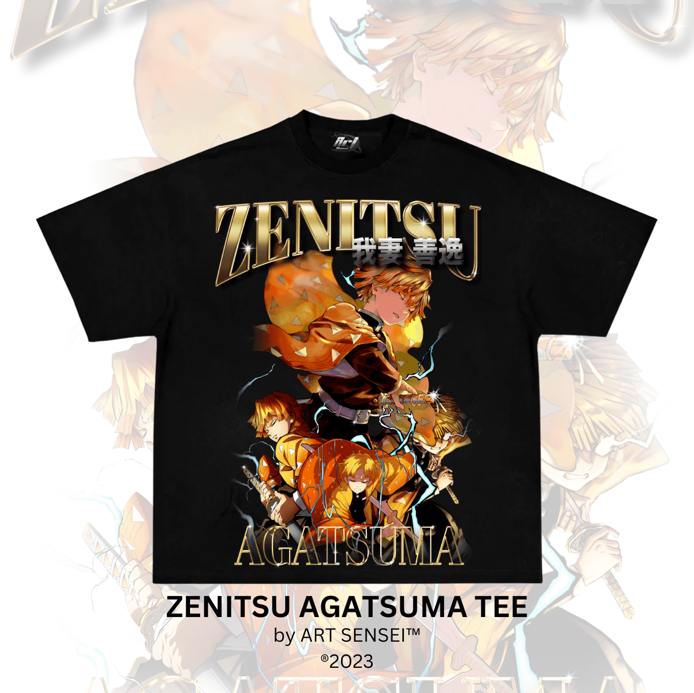 Art Sensei BLACK / S ZENITSU AGATSUMA TEE (B)