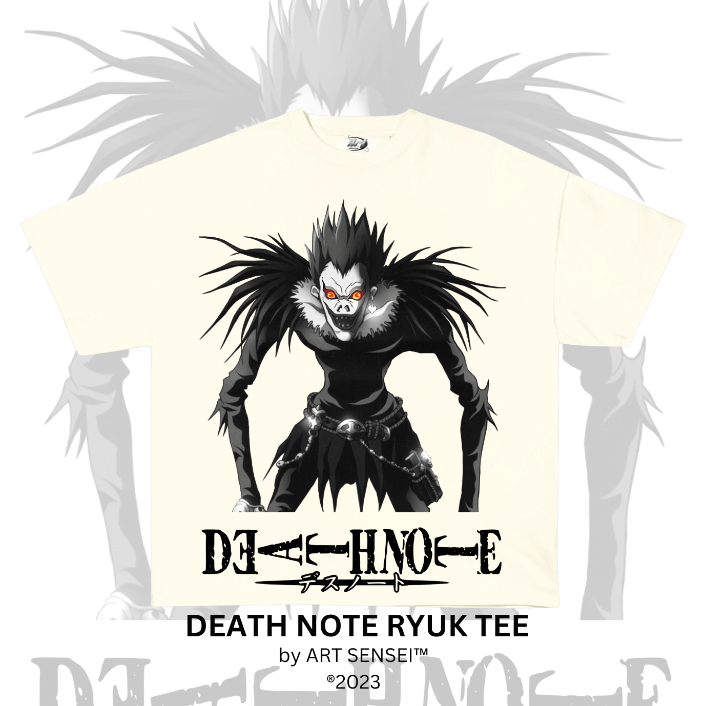 Art Sensei CREAM / S DEATH NOTE RYUK TEE (C)