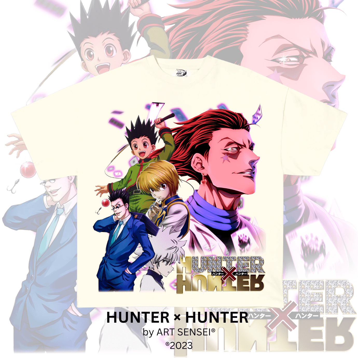 Art Sensei CREAM / S HUNTER X HUNTER TEE (C)