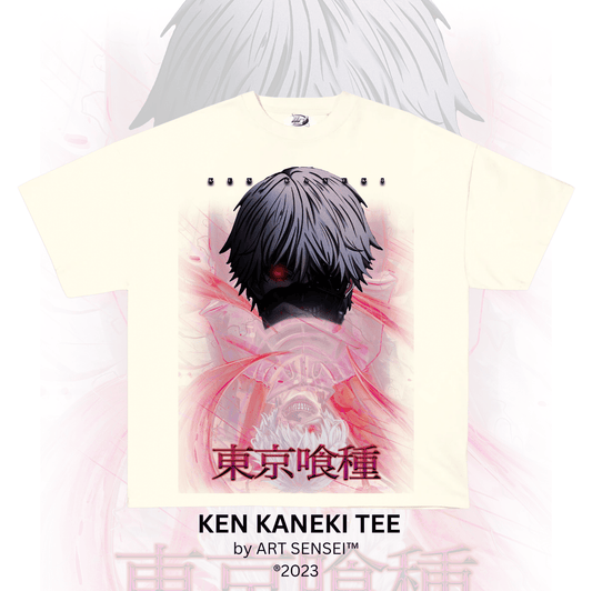 Art Sensei CREAM / S KEN KANEKI TEE (C)