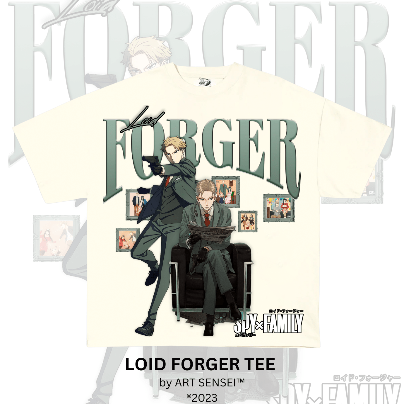 Art Sensei CREAM / S LOID FORGER TEE (B)