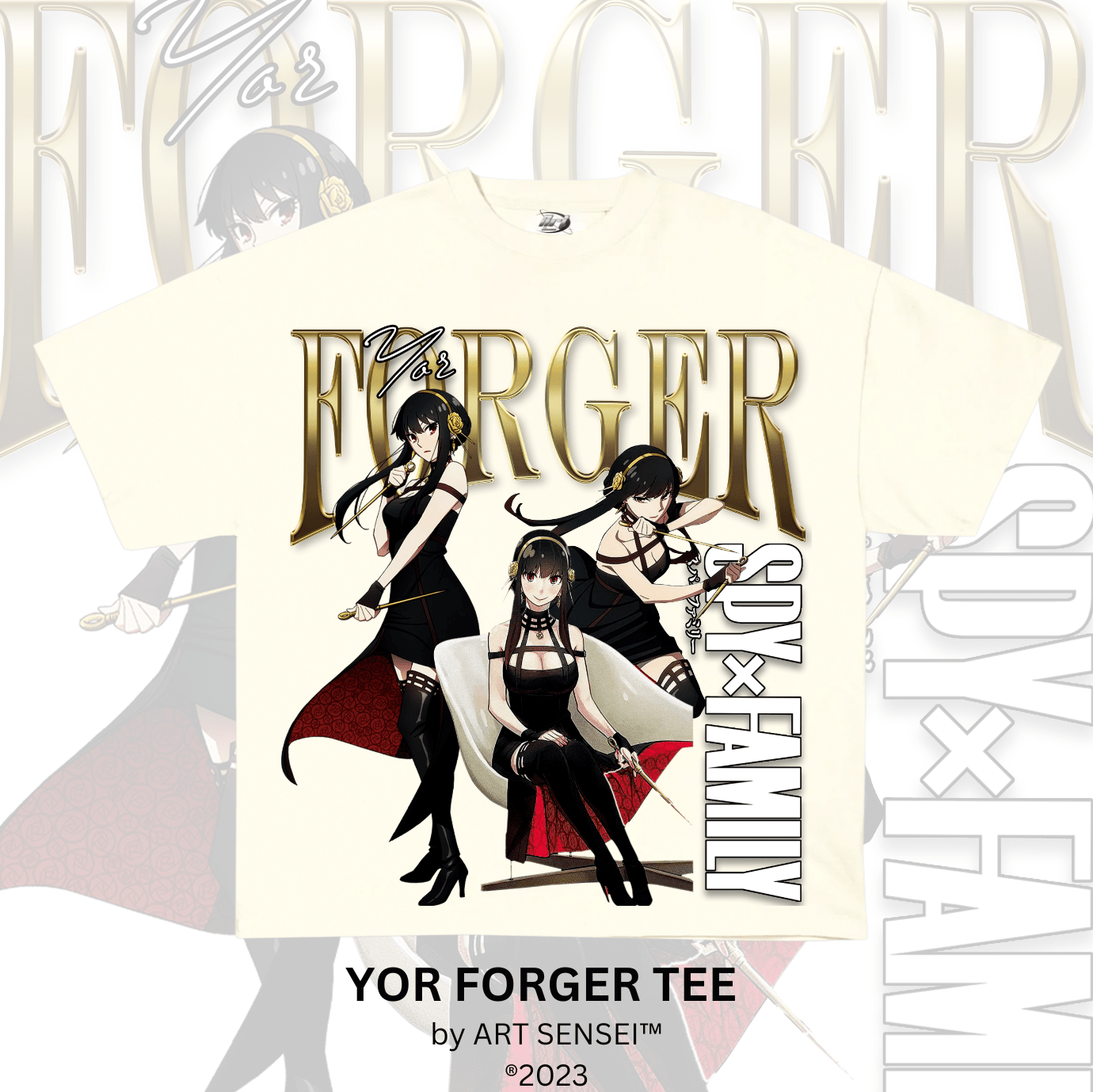 Art Sensei CREAM / S YOR FORGER TEE (P)