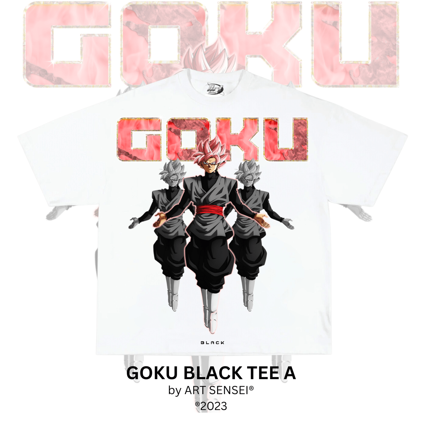 Art Sensei GOKU BLACK TEE A (C)