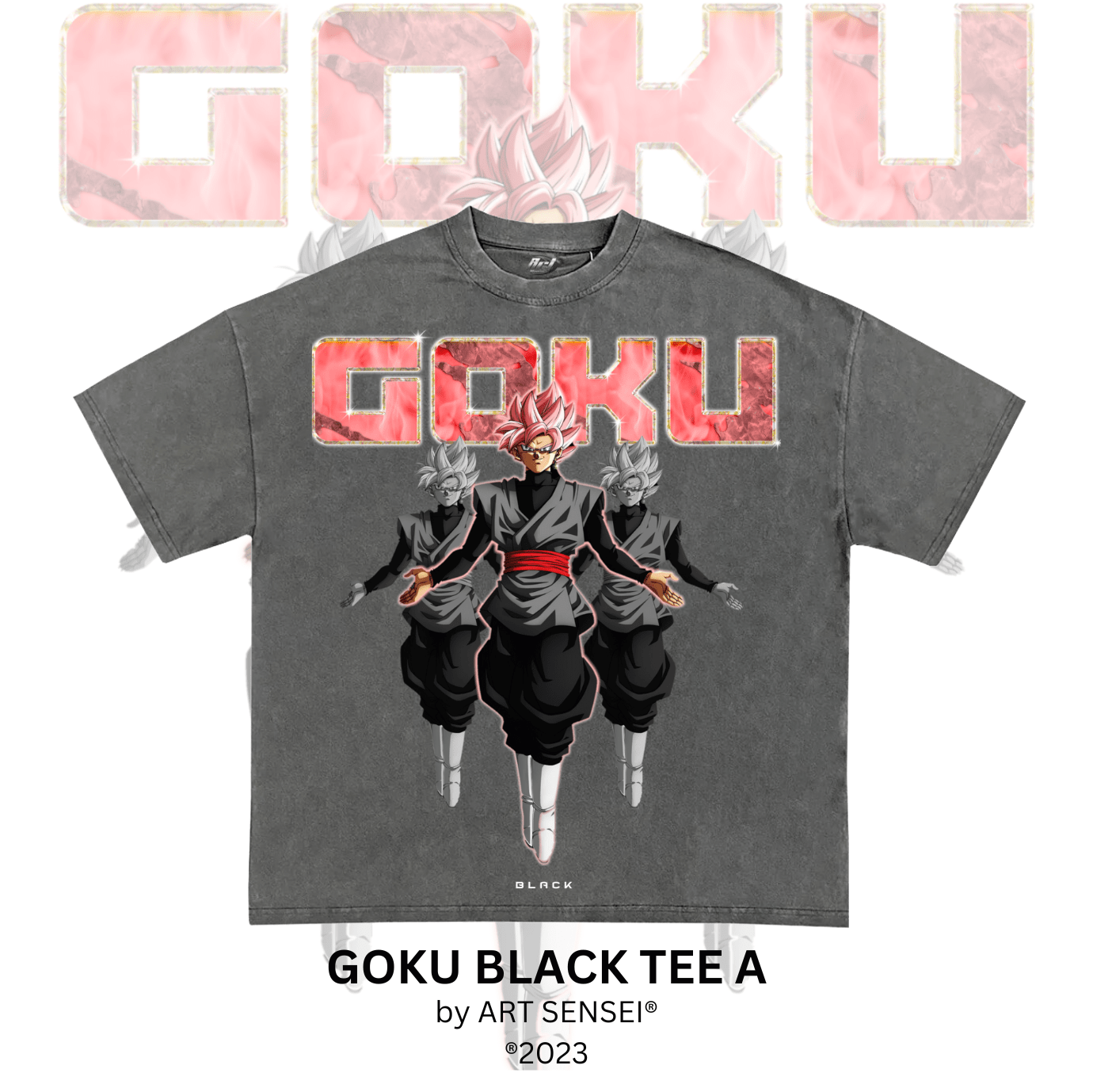 Art Sensei GOKU BLACK TEE A (C)