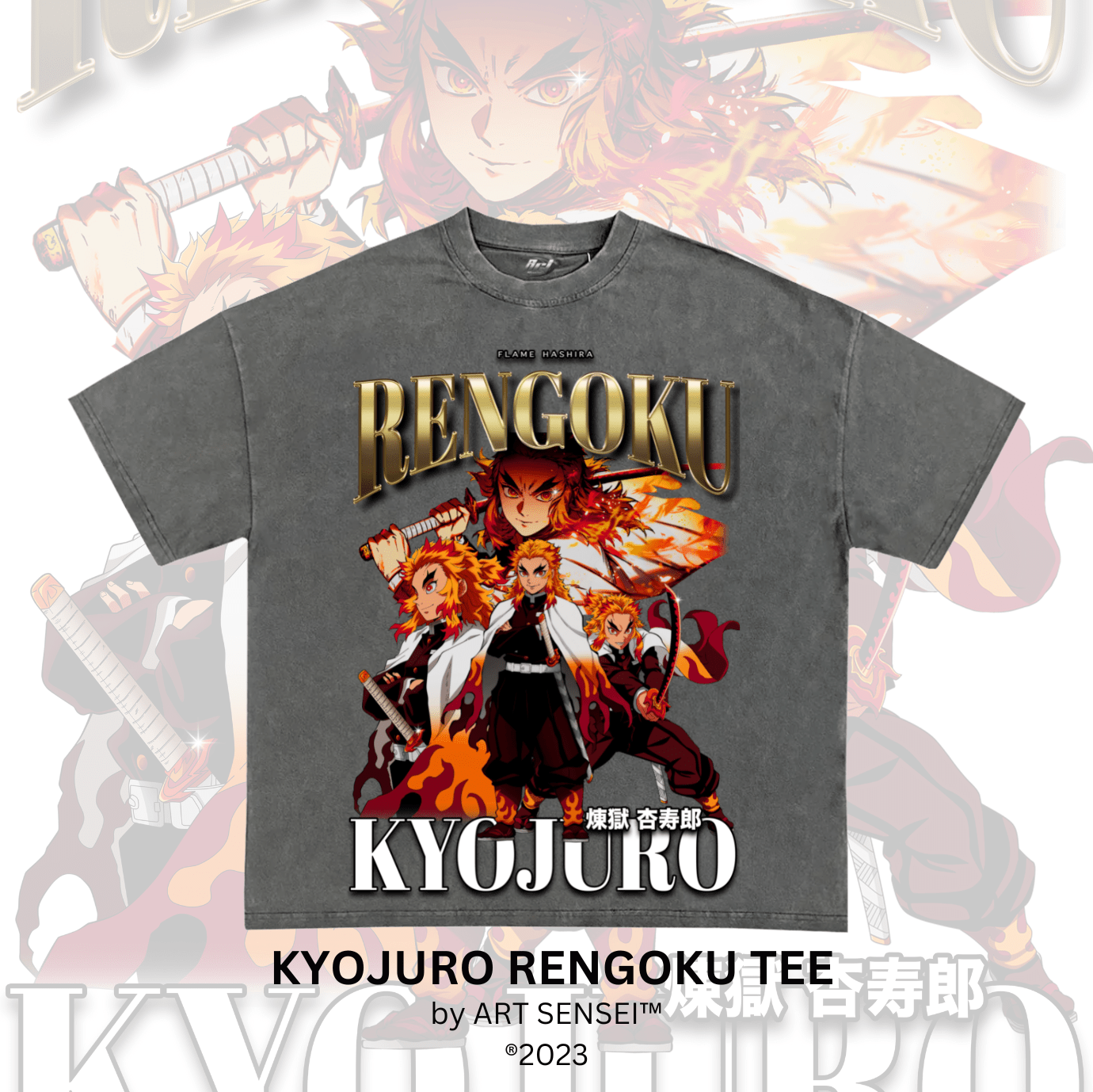 Art Sensei KYOJURO RENGOKU TEE (B)