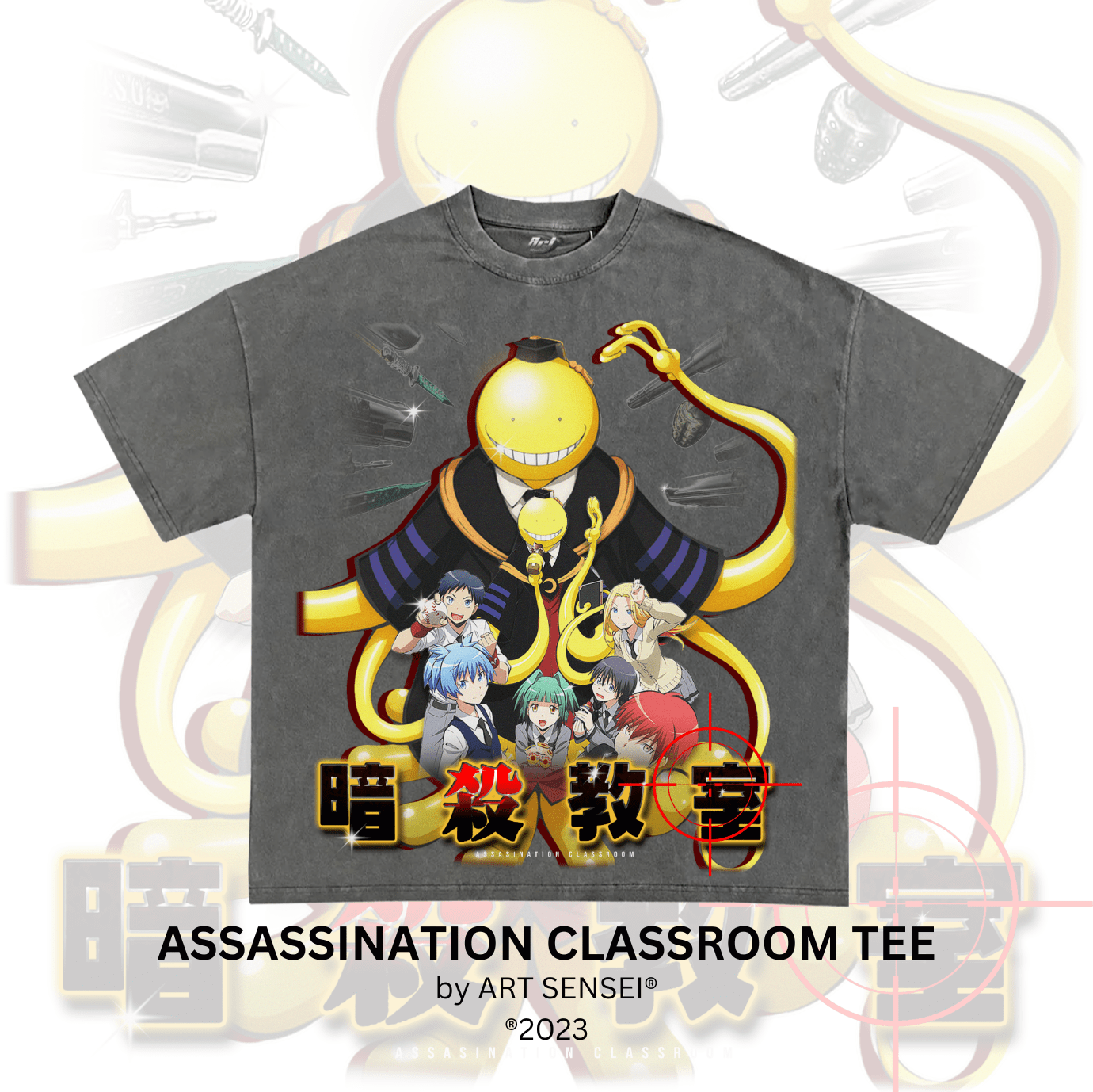 Art Sensei PEPPER / S ASSASSINATION CLASSROOM TEE (B)