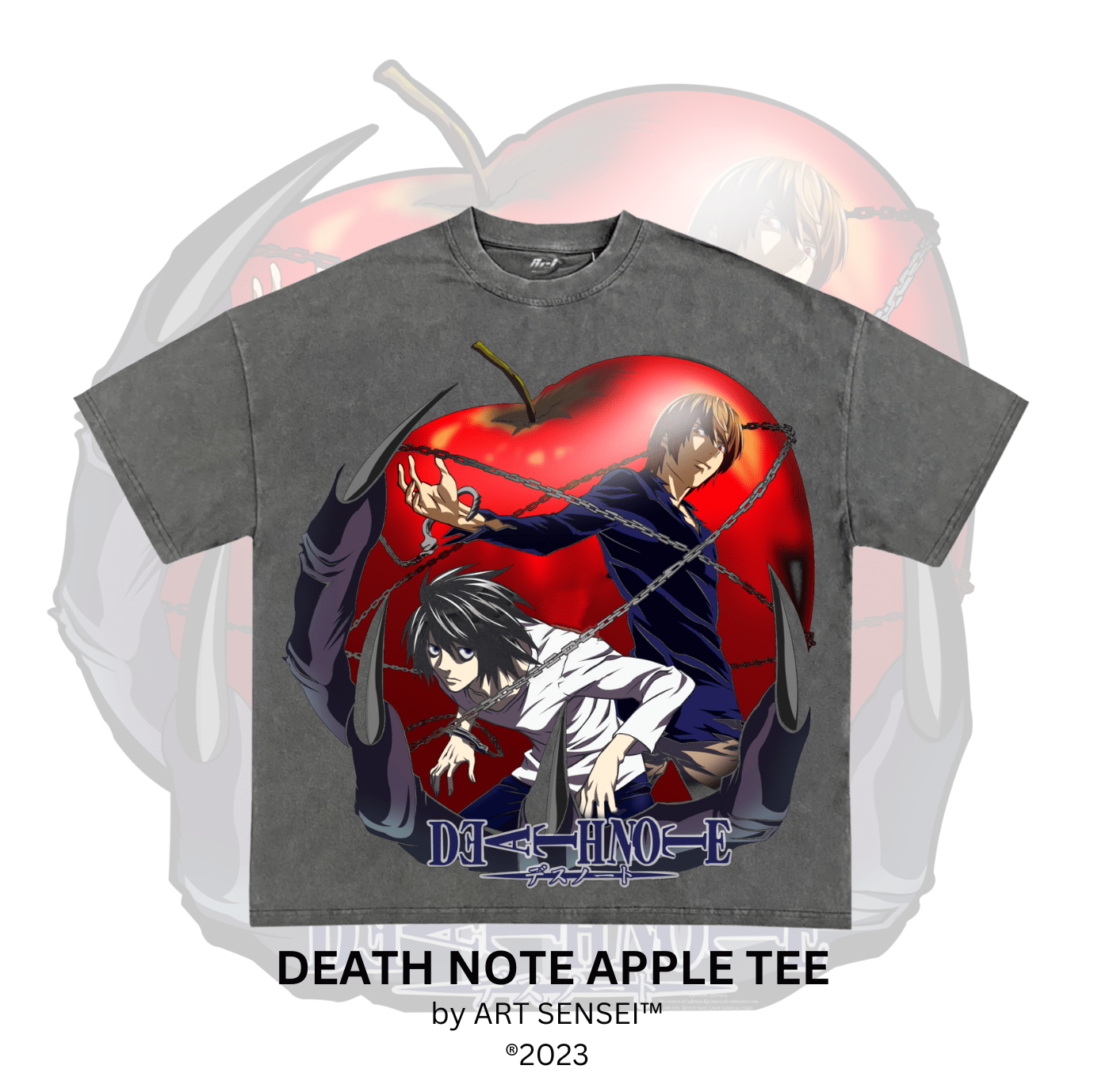 Art Sensei PEPPER / S DEATH NOTE APPLE TEE (B)