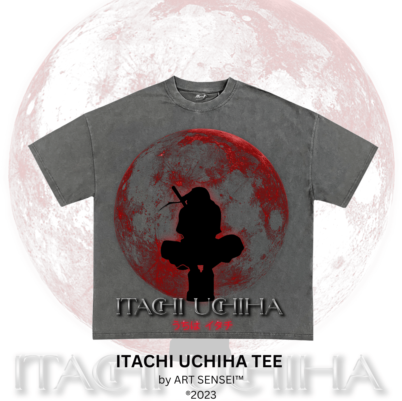 Art Sensei PEPPER / S ITACHI UCHIHA TEE (B)