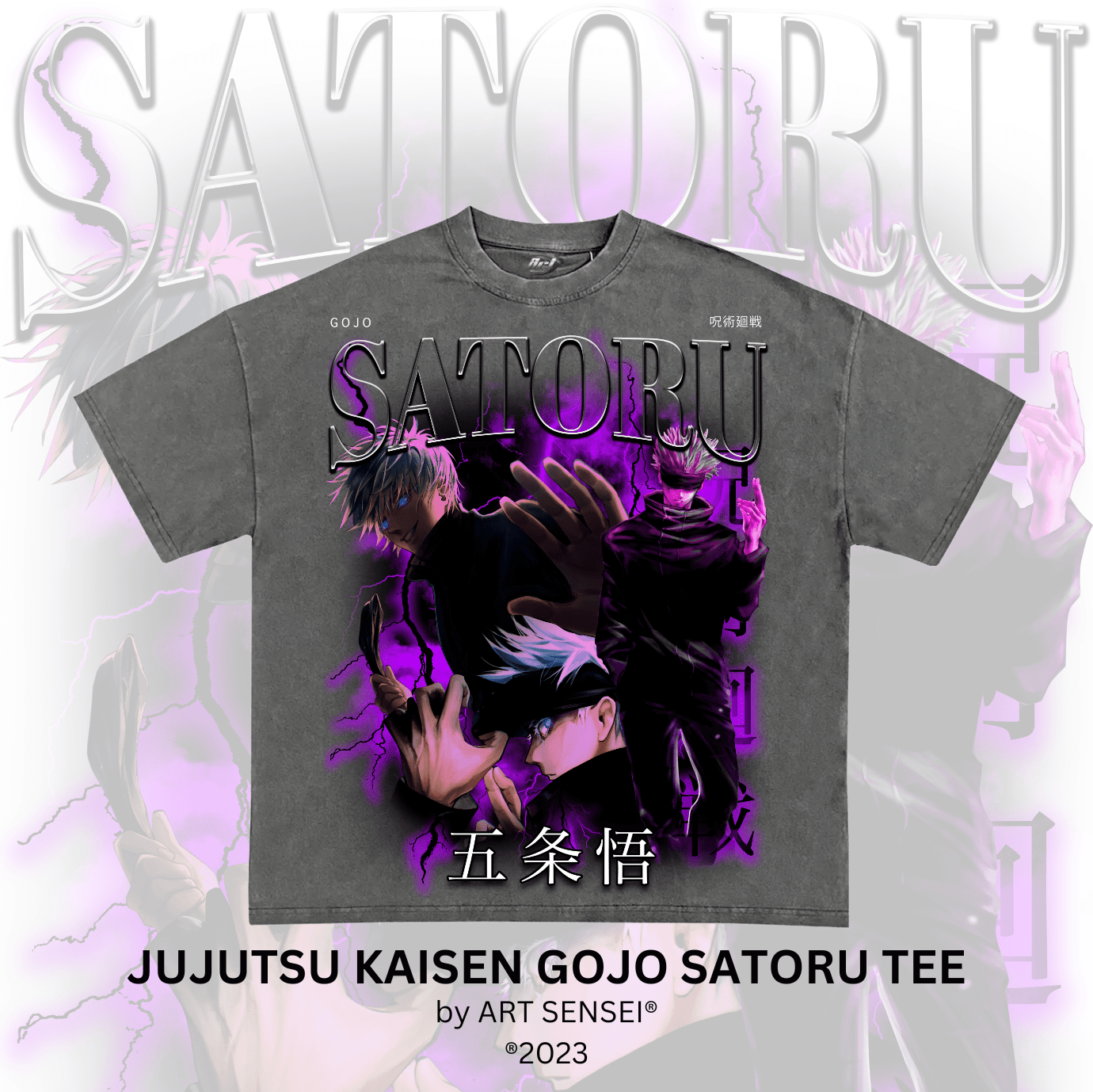 Art Sensei PEPPER / S JUJUTSU KAISEN GOJO SATORU TEE (P)