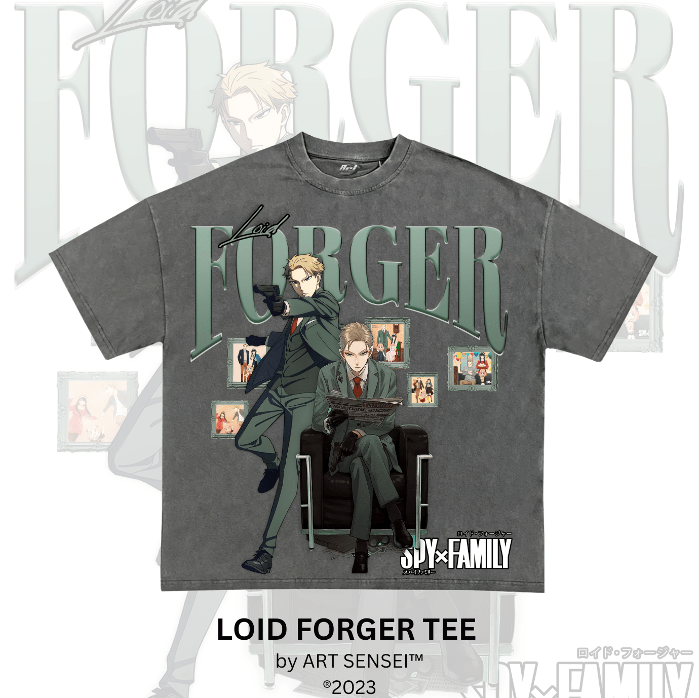 Art Sensei PEPPER / S LOID FORGER TEE (B)