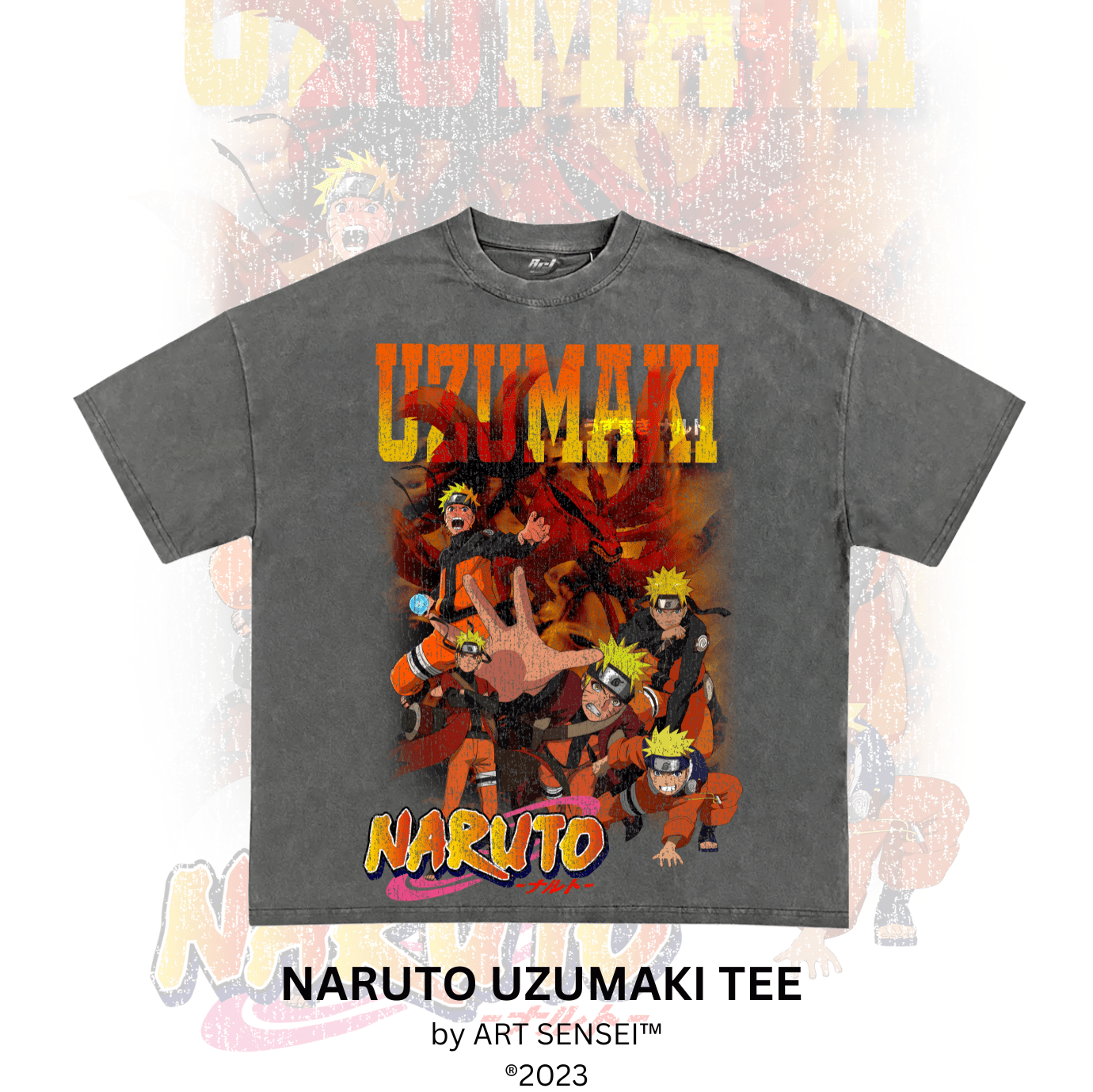 Art Sensei PEPPER / S NARUTO UZUMAKI TEE (B)