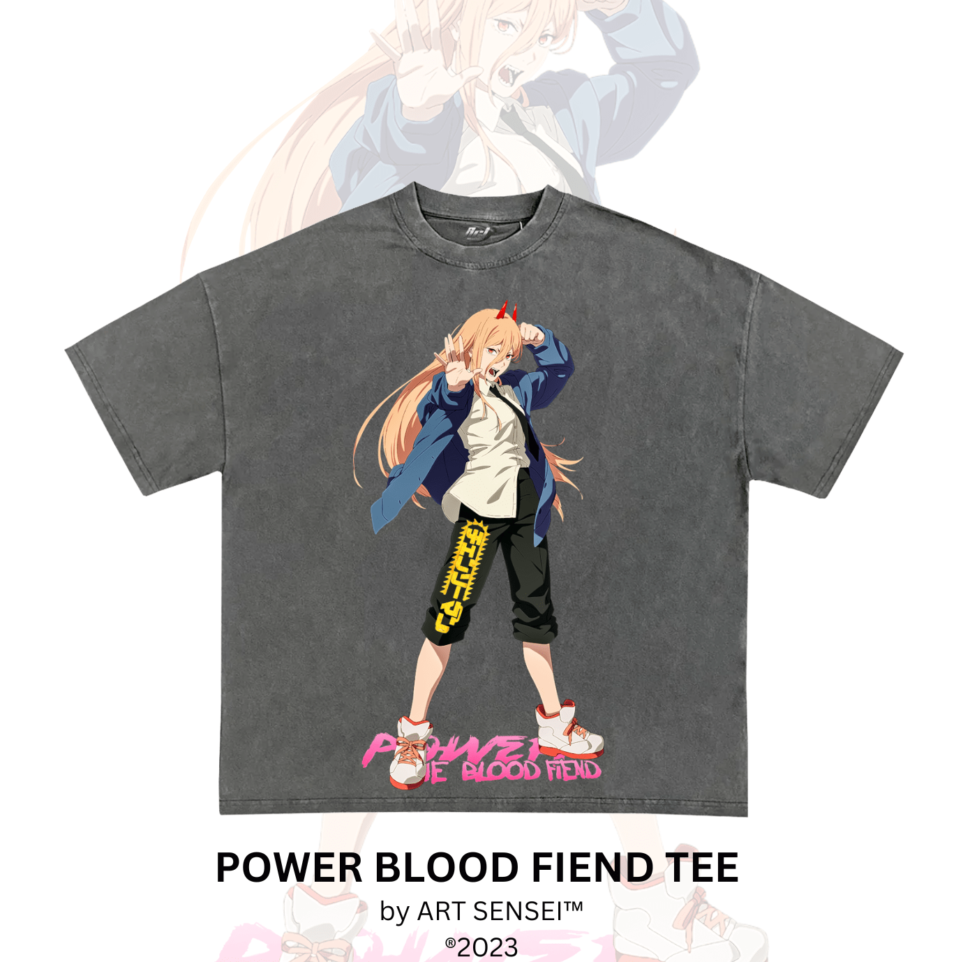 Art Sensei PEPPER / S POWER BLOOD FIEND TEE (B)