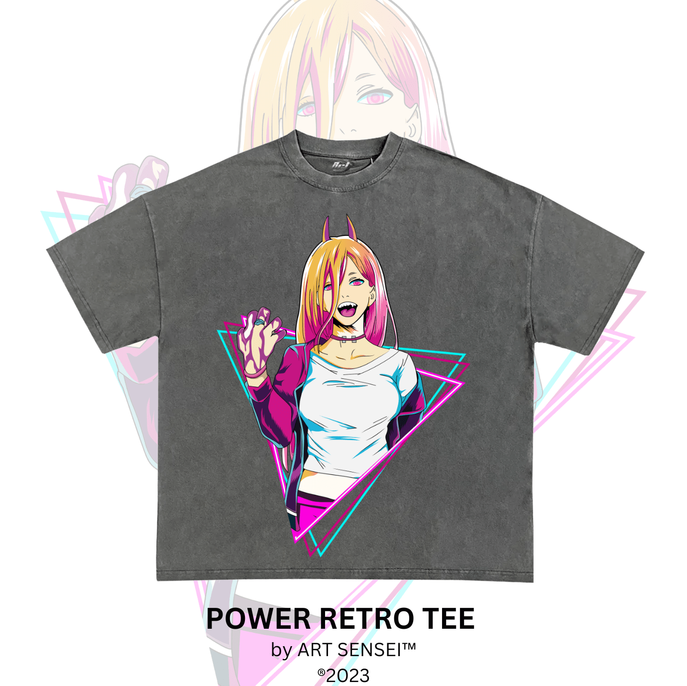 Art Sensei POWER RETRO TEE (C)