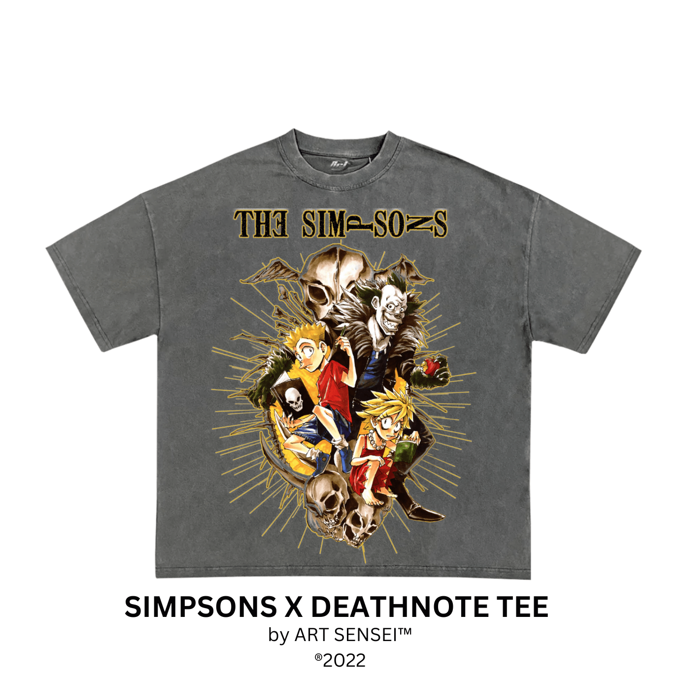 Art Sensei PEPPER / S SIMPSONS X DEATHNOTE TEE (B)