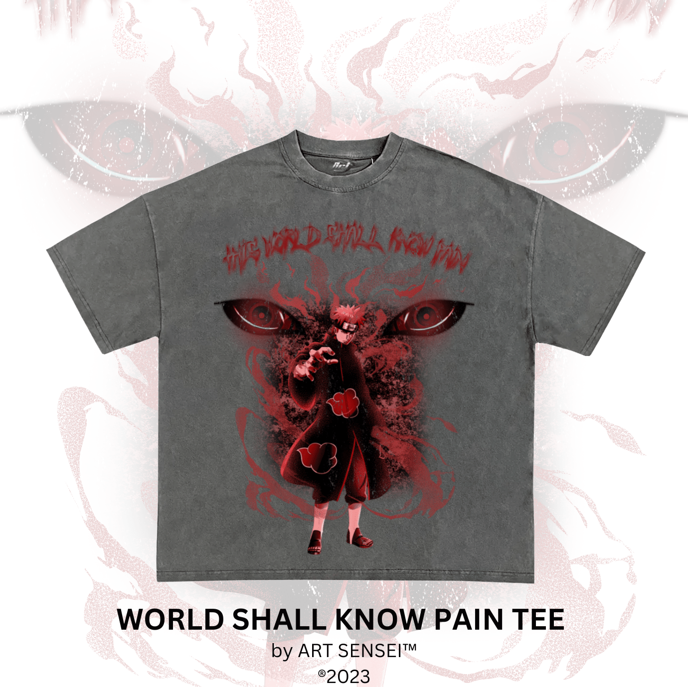 Art Sensei PEPPER / S WORLD SHALL KNOW PAIN TEE (B)