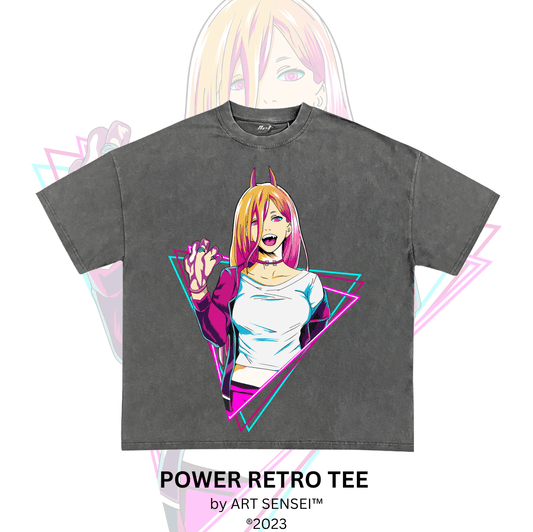 Art Sensei POWER RETRO TEE (P)