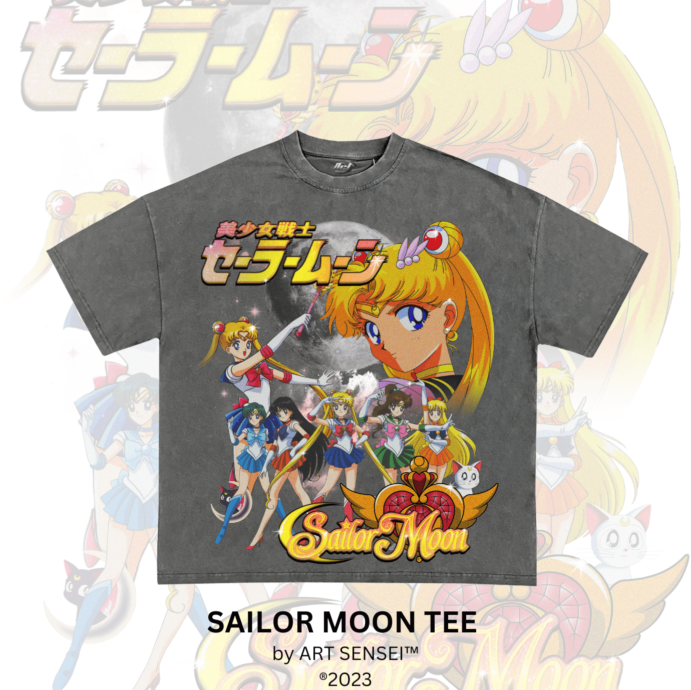 Art Sensei SAILOR MOON TEE (B)