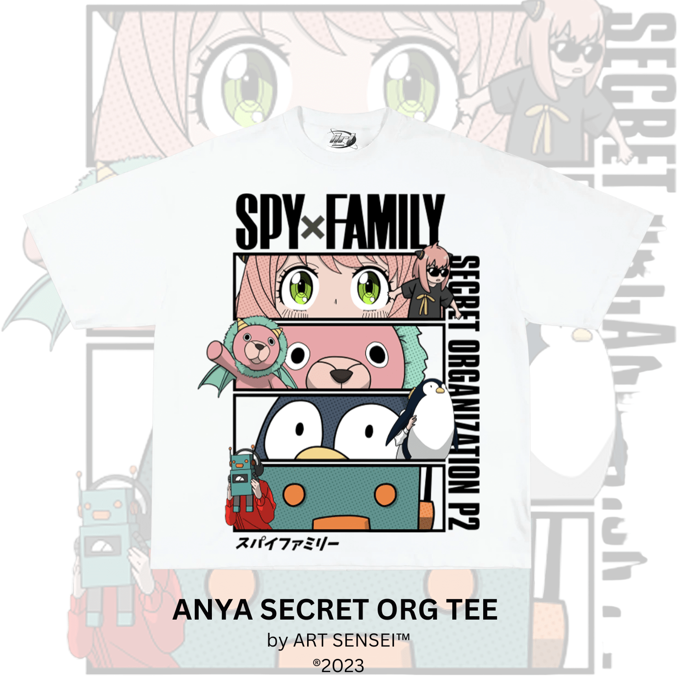 Art Sensei WHITE / S ANYA SECRET ORG TEE (C)