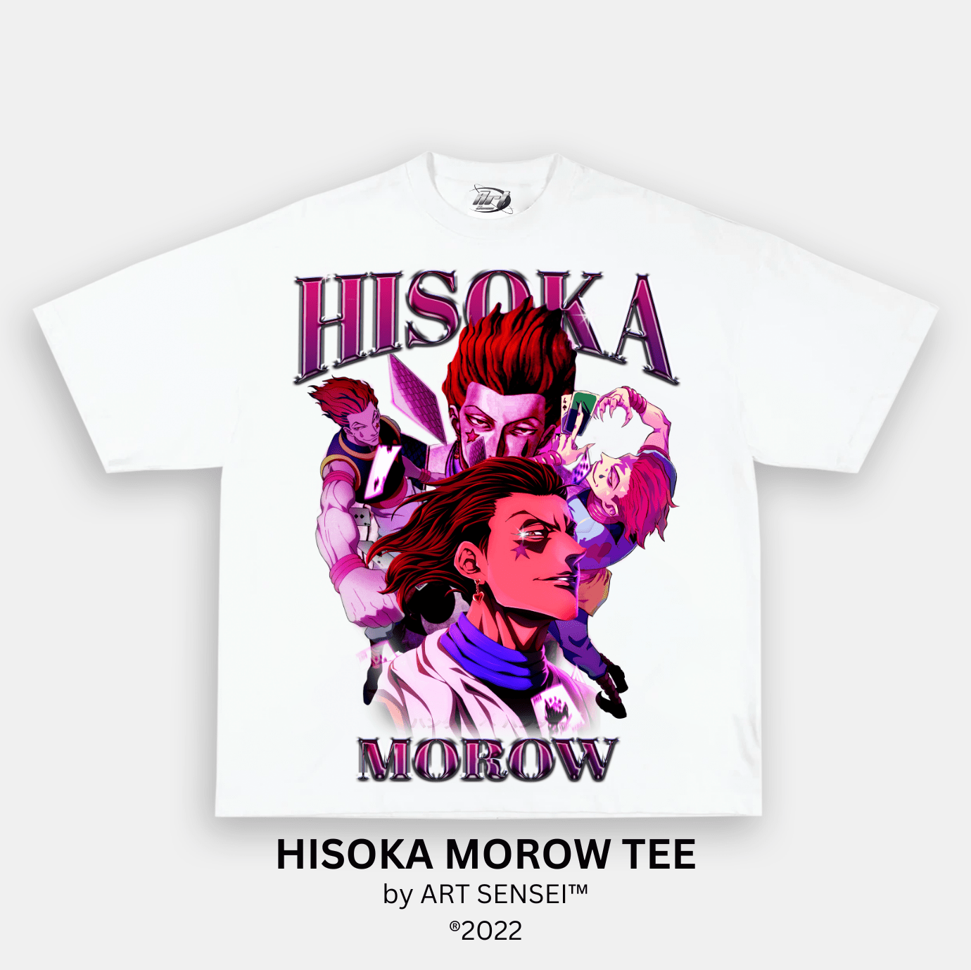 Art Sensei WHITE / S HISOKA MOROW TEE (B)