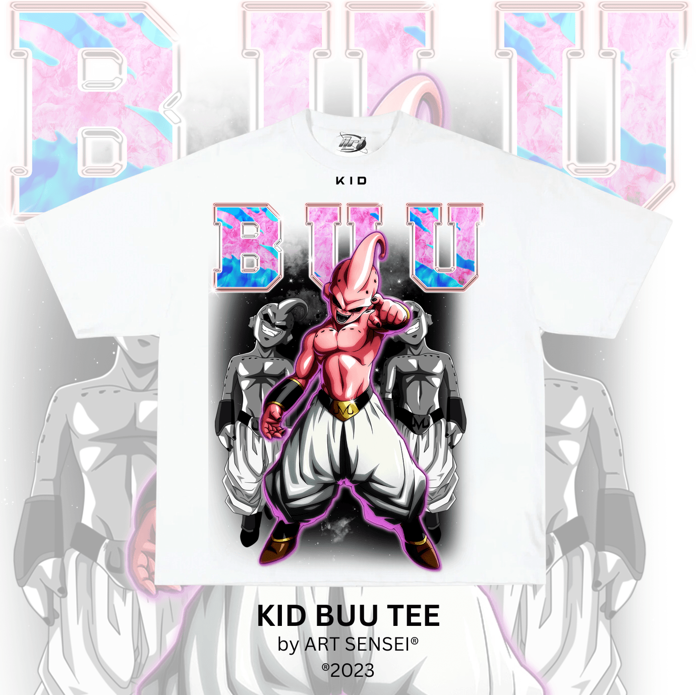 Art Sensei WHITE / S KID BUU TEE (B)