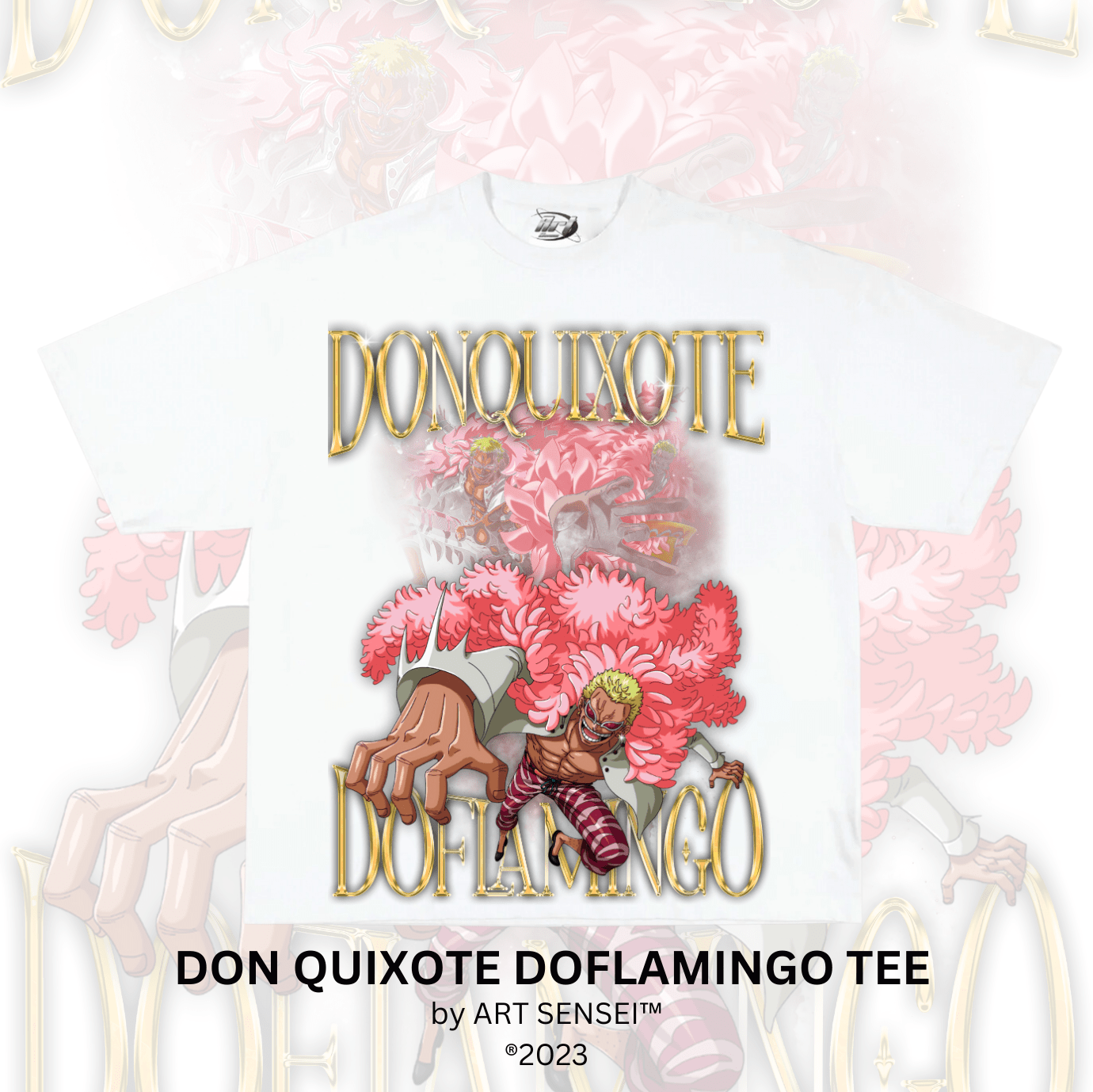 Art Sensei WHITE / S ONE PIECE DOFLAMINGO TEE (B)