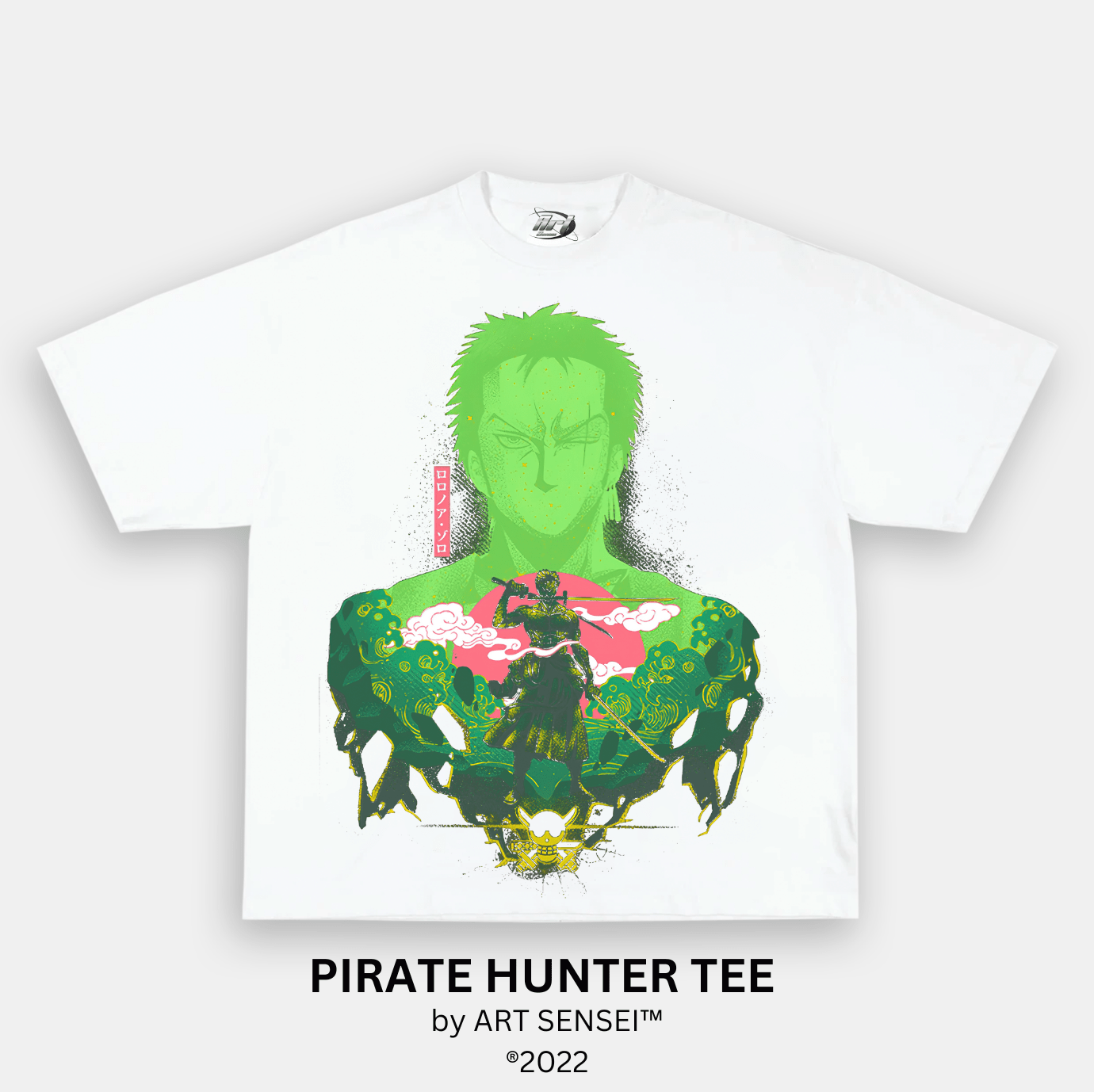 Art Sensei WHITE / S PIRATE HUNTER TEE (B)